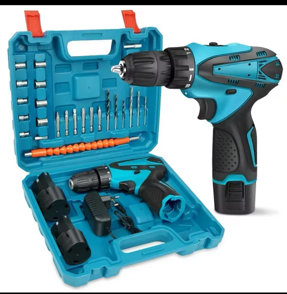 TALADRO ELECTRICO PORTATIL RECARGABLE